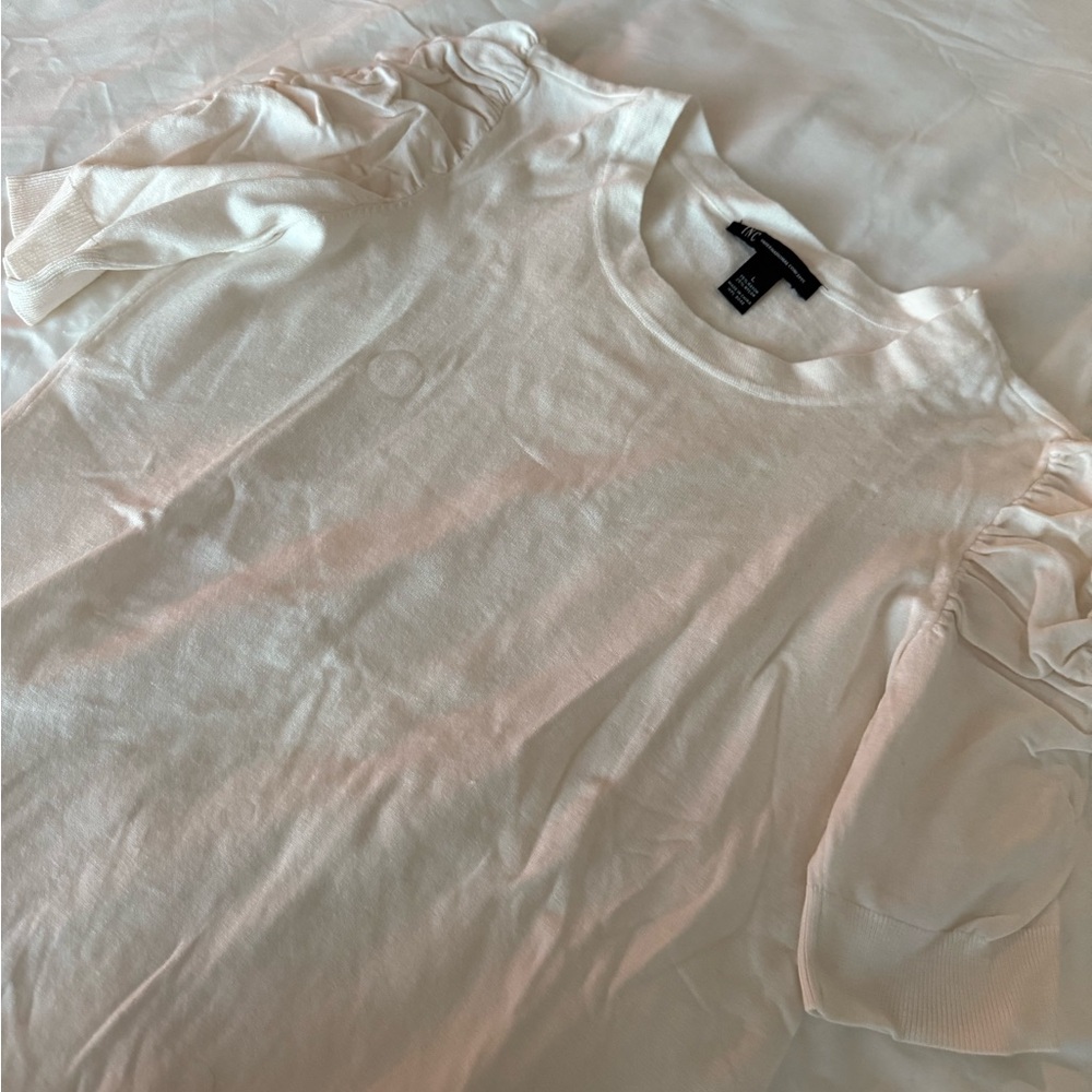 INC Ruffle Sleeve Top